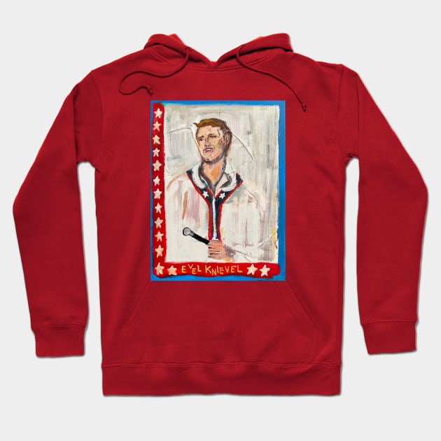 Evel Knievel Hoodie by ElSantosWorld